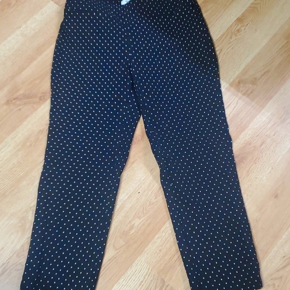 White House Black Market stretch pants - polka-dot